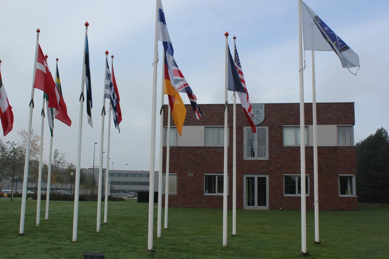MCCE (front) and the neighbouring EATC (background) MCCE (front) and the neighbouring EATC (background)
